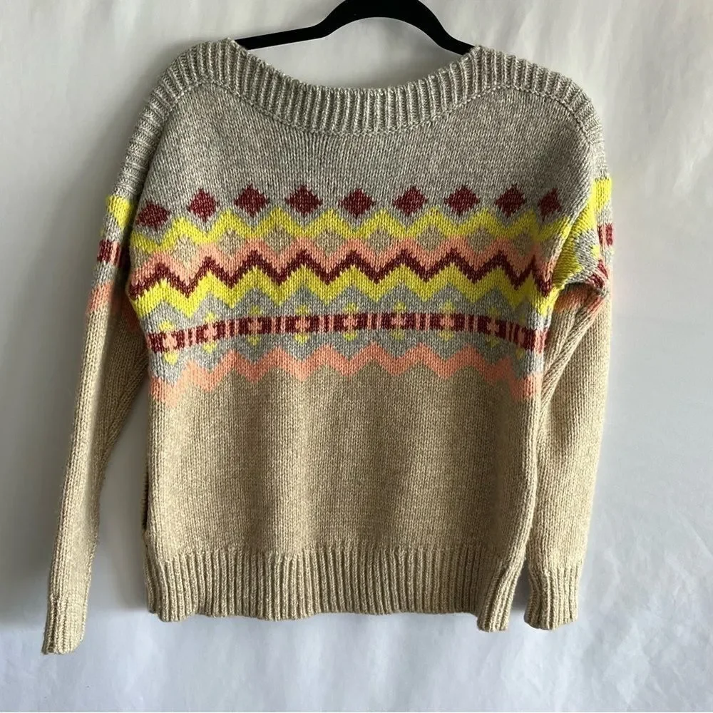 Victoria's Secret Cashmere Blend Fair Isle Sweater